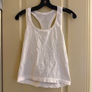 Lululemon White Racerback Tank